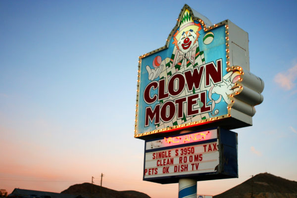 Clown Motel. Photo: Betthany / Flickr (CC)